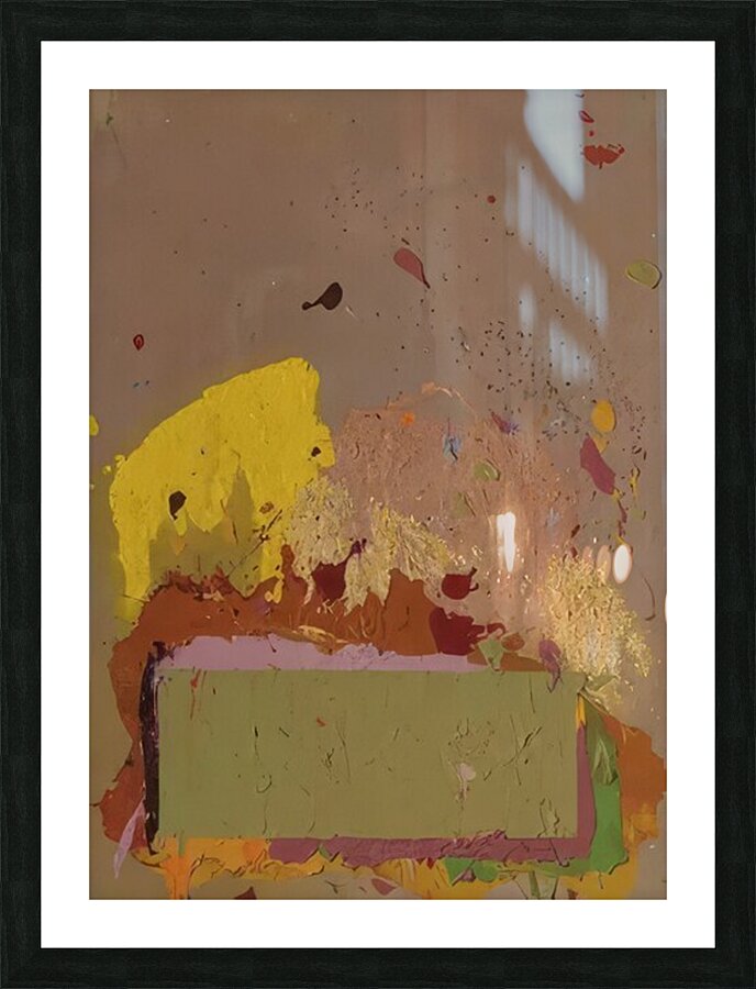 John Hoyland 1 Picture Frame print