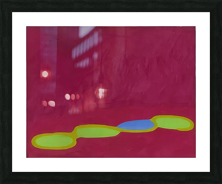 John Hoyland 4 Picture Frame print