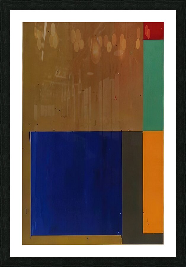 John Hoyland 5 Picture Frame print