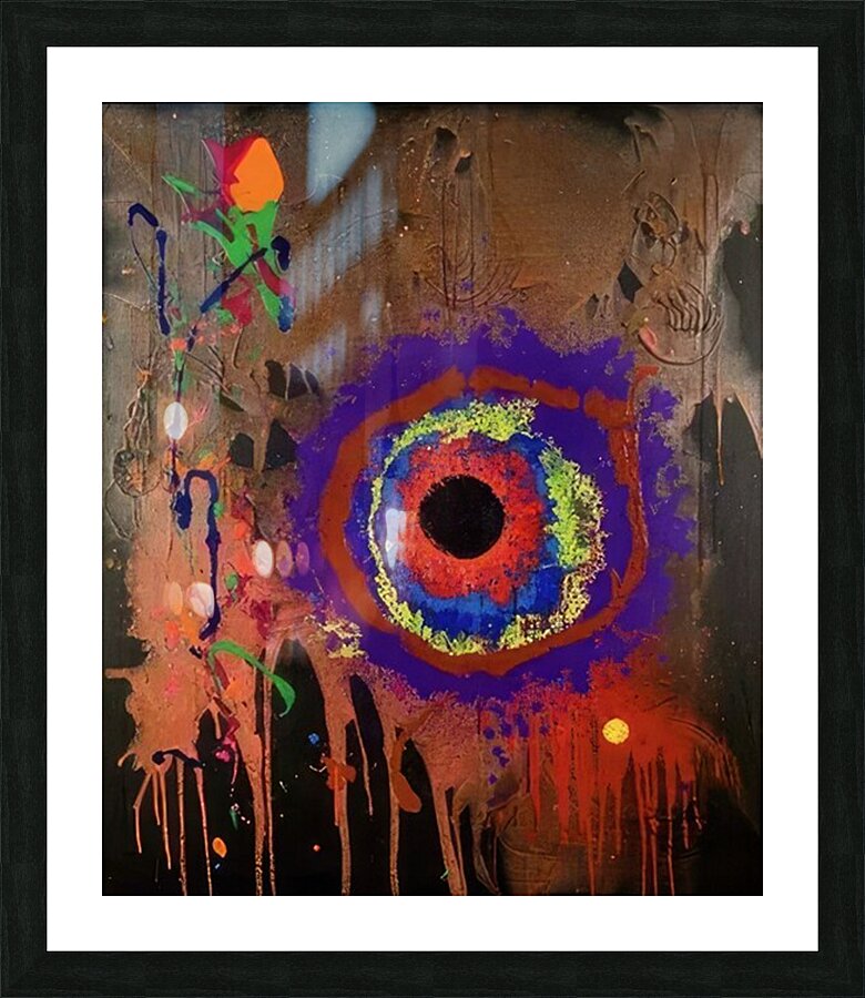 John Hoyland 6 Picture Frame print