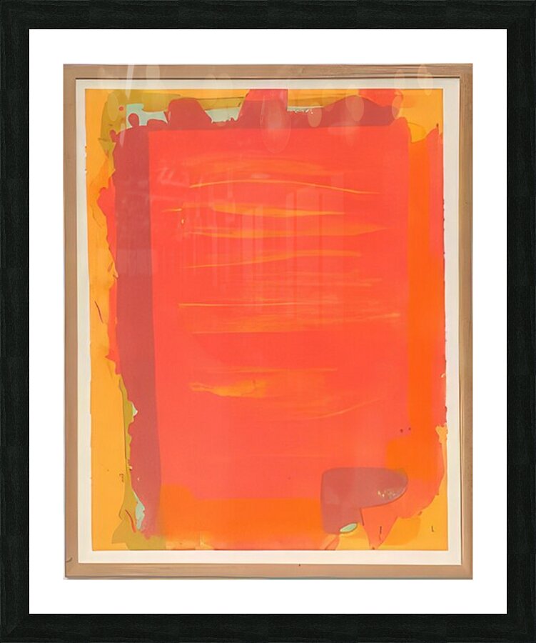 John Hoyland 7 Picture Frame print