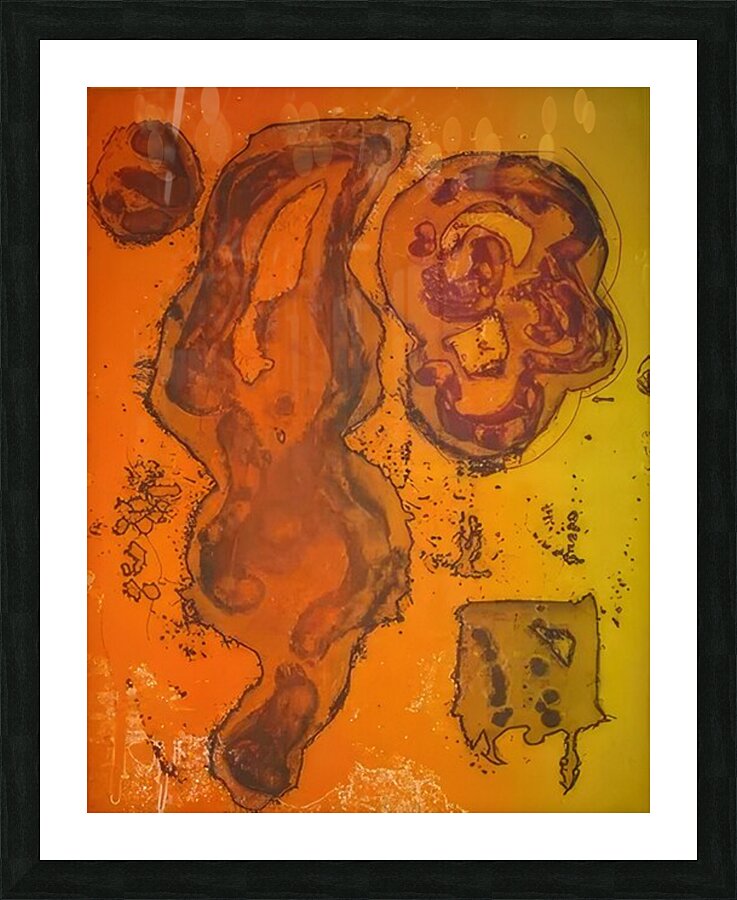 John Hoyland 8 Picture Frame print