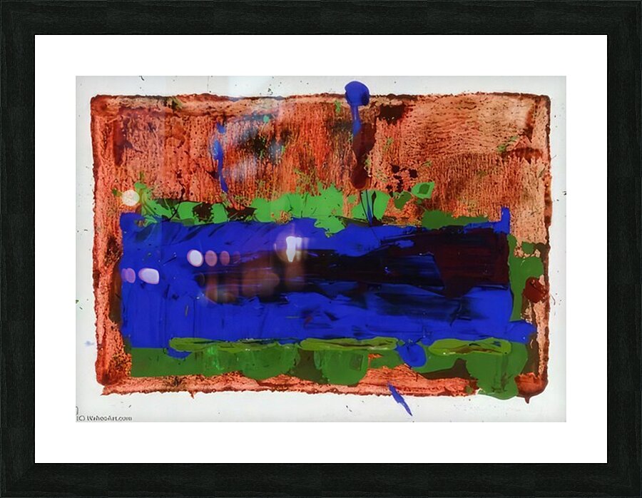 John Hoyland 11 Picture Frame print