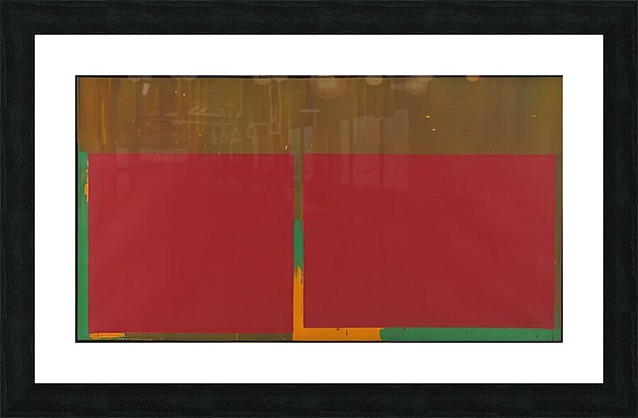 John Hoyland 14 Picture Frame print
