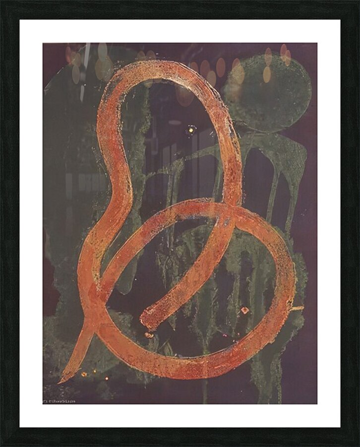 John Hoyland 15 Picture Frame print