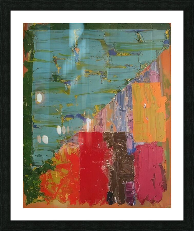 John Hoyland 19 Impression et Cadre photo