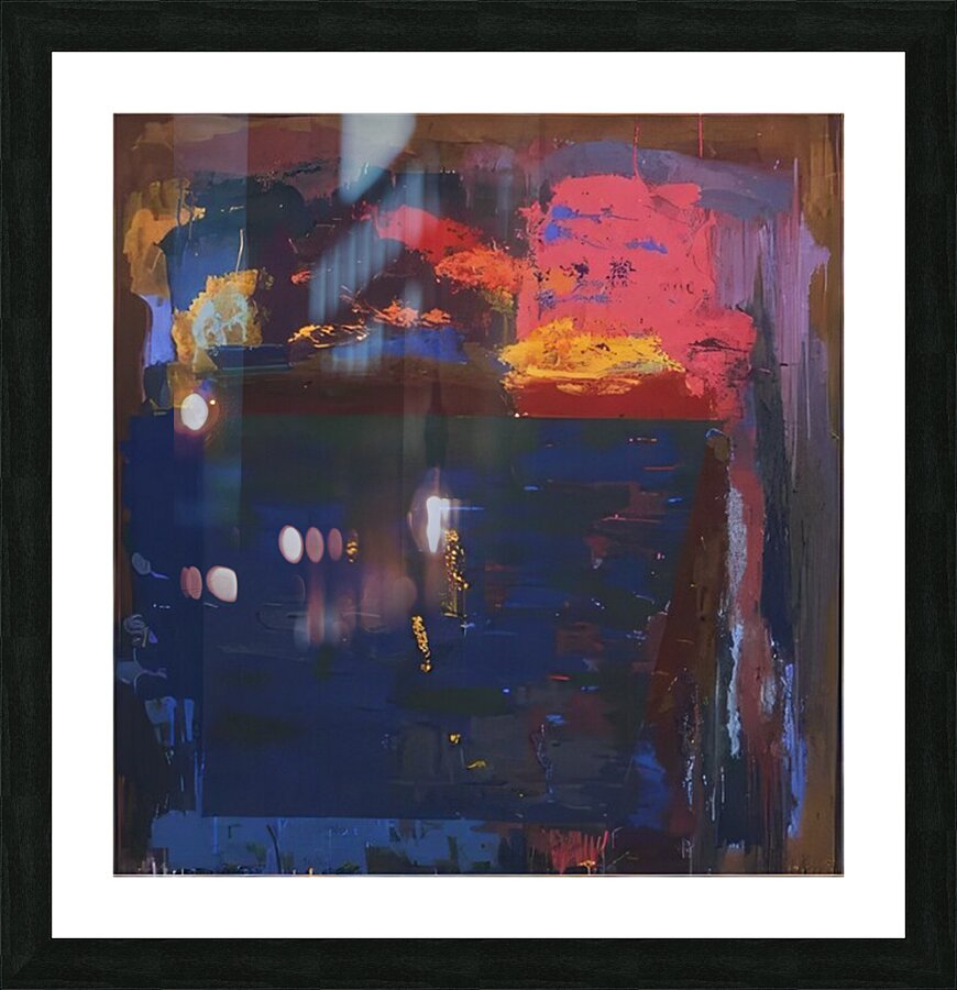 John Hoyland 22 Picture Frame print