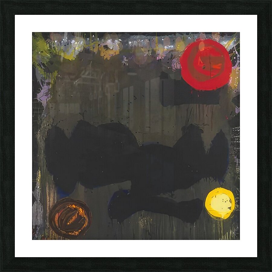 John Hoyland 23 Picture Frame print