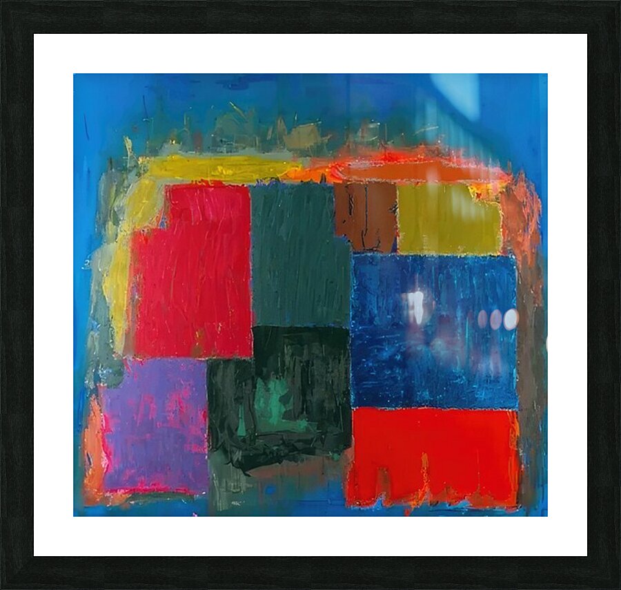 John Hoyland 25 Picture Frame print