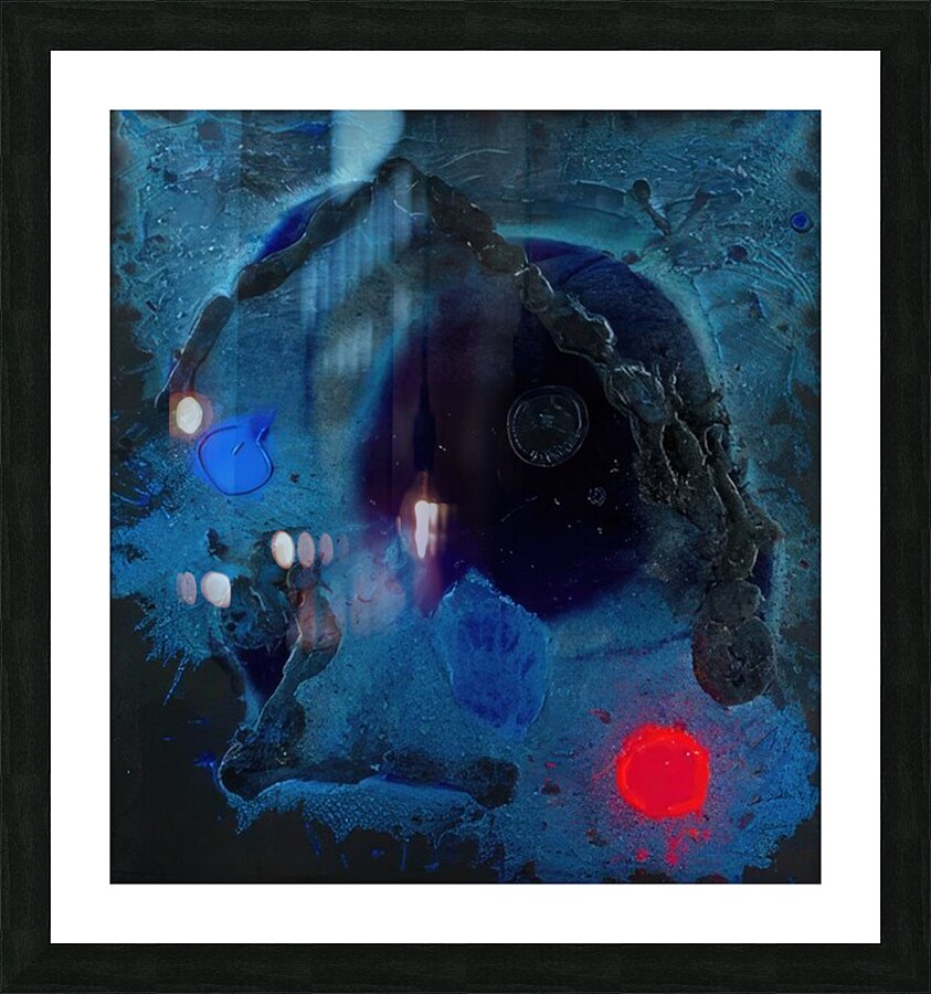 John Hoyland 26 Picture Frame print