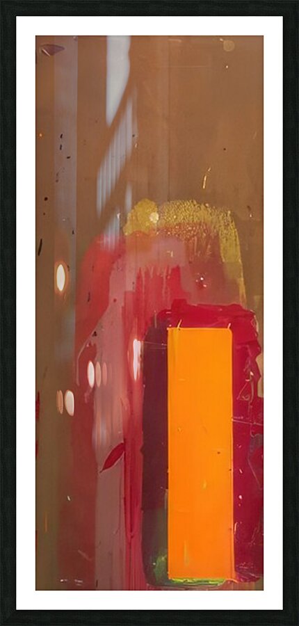 John Hoyland 28 Picture Frame print