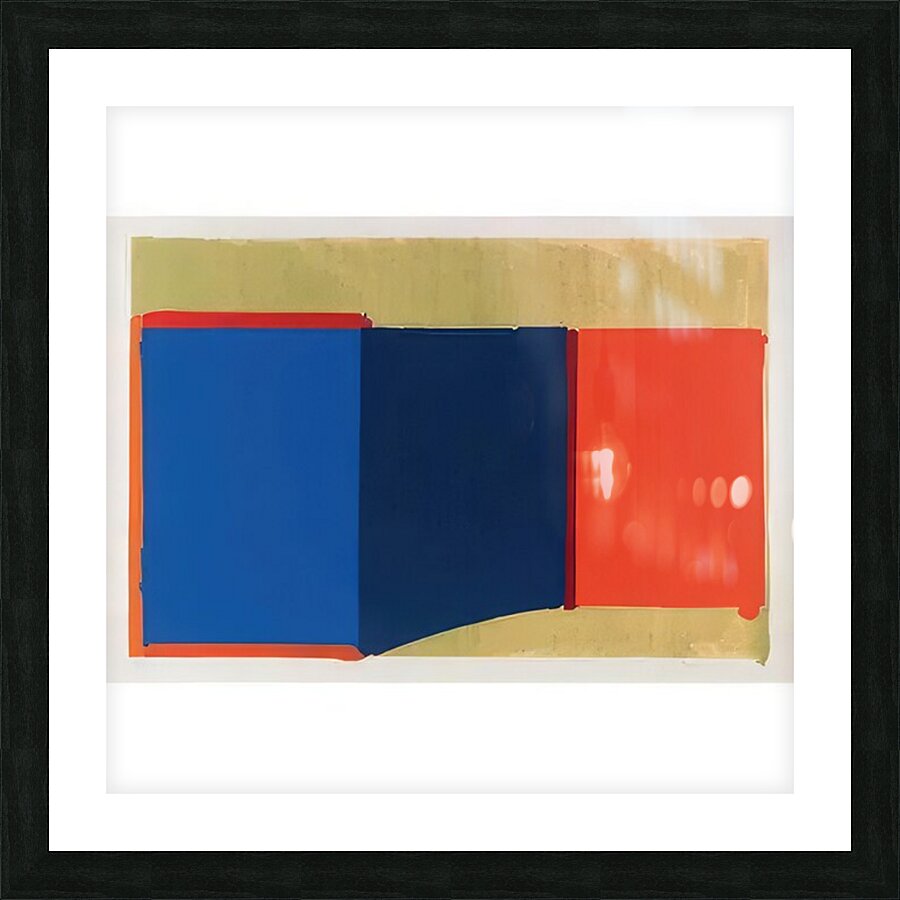 John Hoyland 30 Picture Frame print