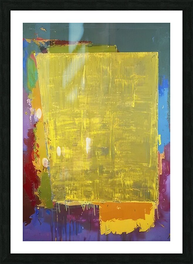 John Hoyland 31 Picture Frame print