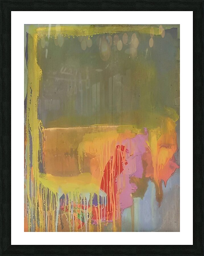 John Hoyland 33 Picture Frame print