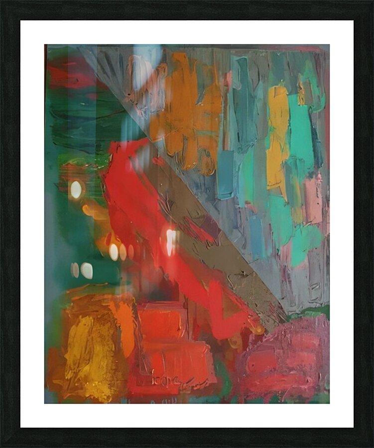 John Hoyland 36 Picture Frame print