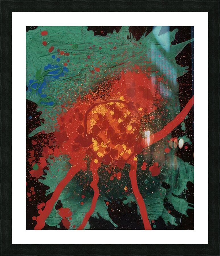 John Hoyland 39 Picture Frame print