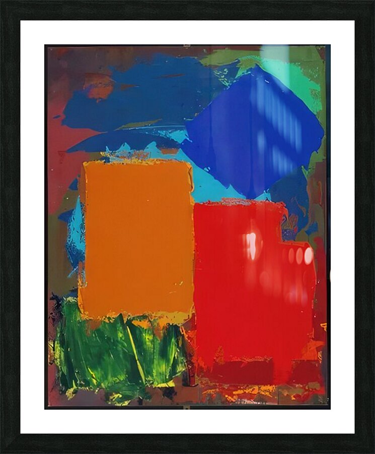 John Hoyland 41 Picture Frame print