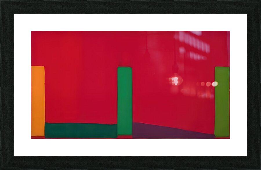 John Hoyland 42 Picture Frame print