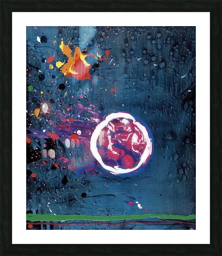 John Hoyland 44 Picture Frame print