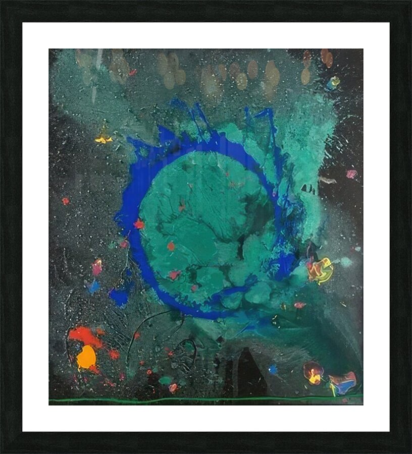 John Hoyland 49 Picture Frame print