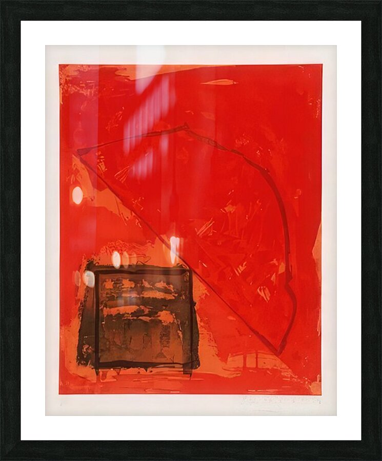 John Hoyland 53 Picture Frame print