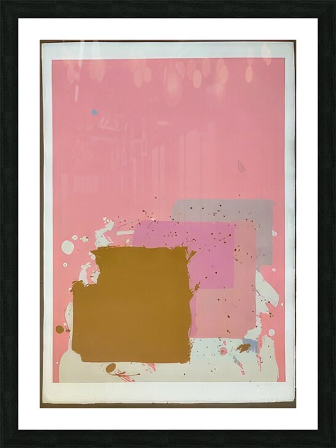 John Hoyland 54 Picture Frame print