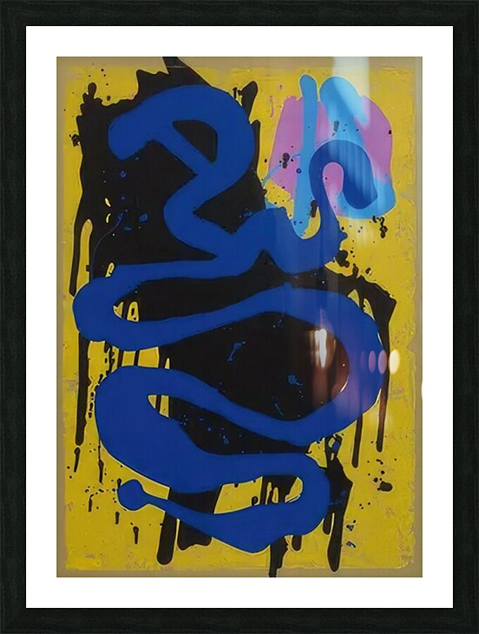 John Hoyland 58 Picture Frame print