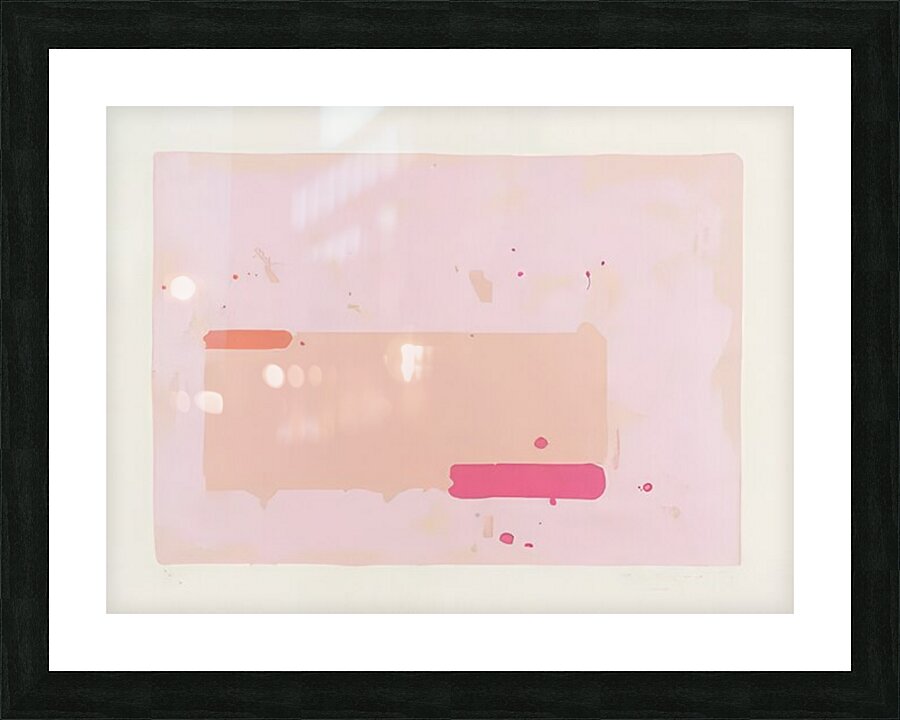 John Hoyland 62 Picture Frame print
