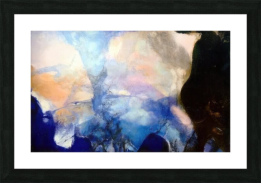 Zao Wo Ki 1 Picture Frame print