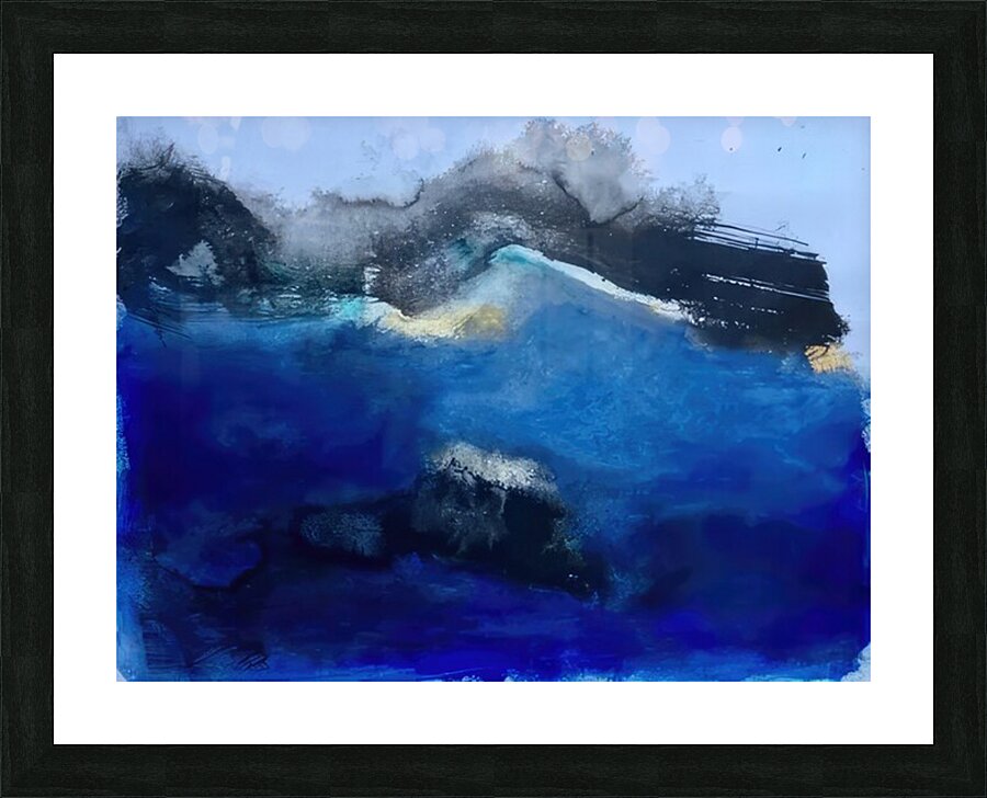 Zao Wo Ki 21 Picture Frame print