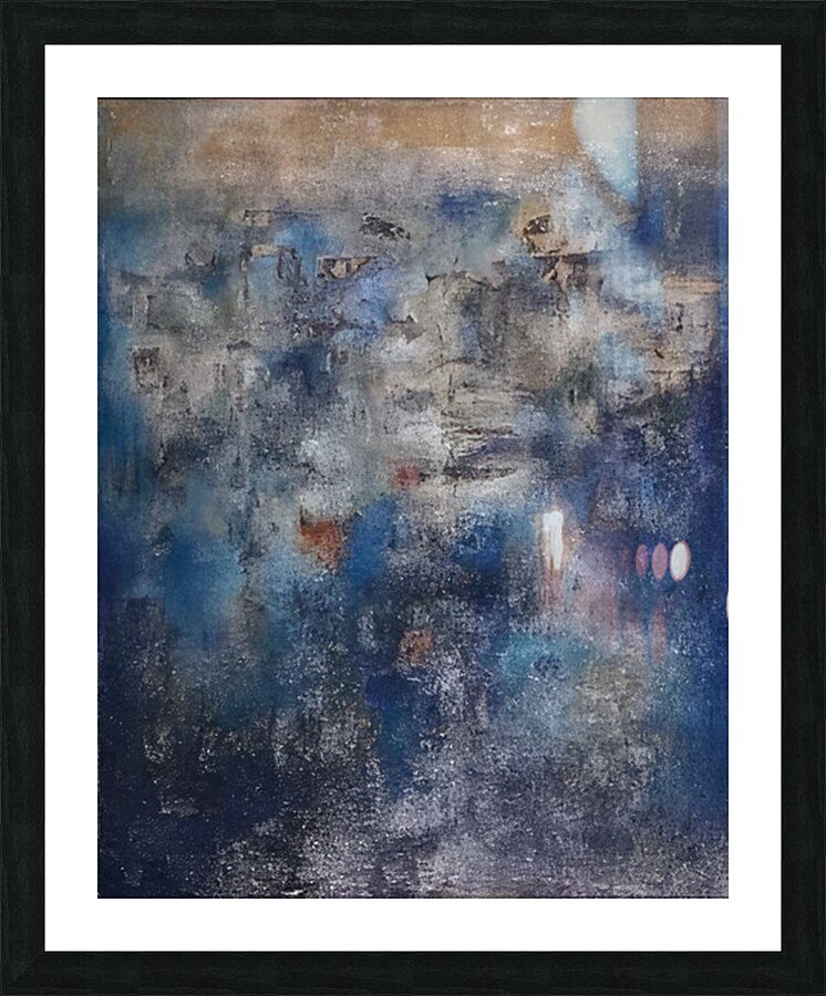 Zao Wo Ki 26 Picture Frame print