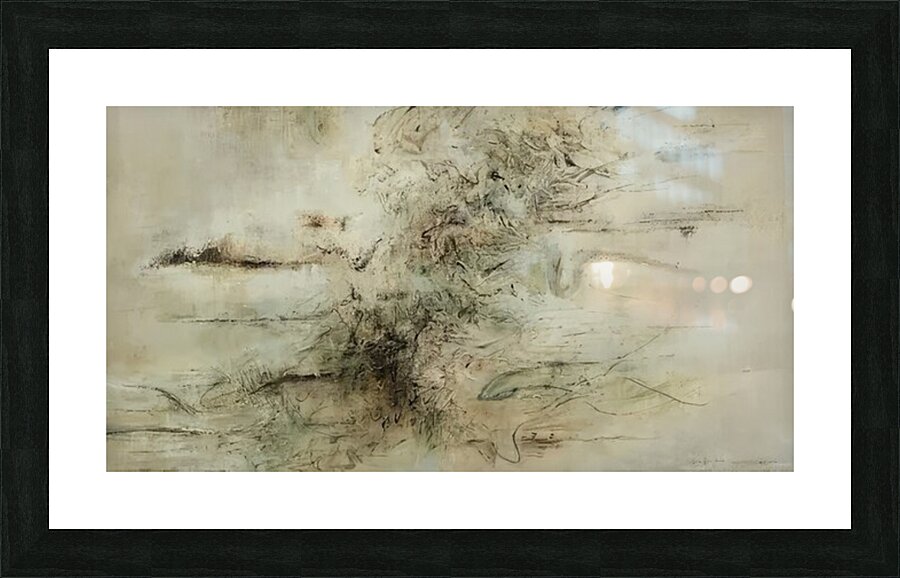 Zao Wo Ki 29 Picture Frame print