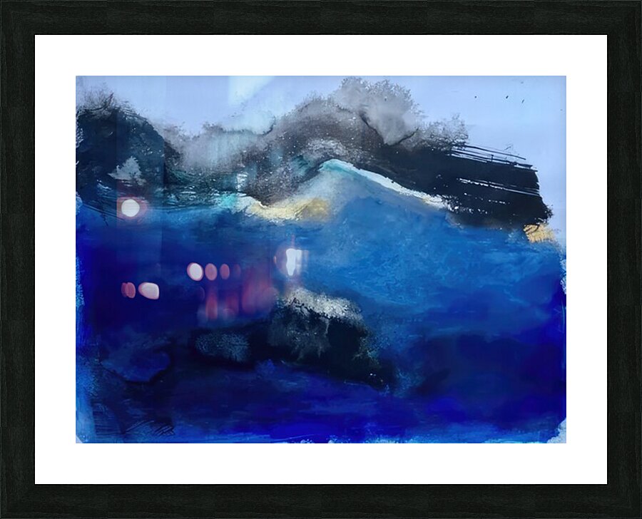 Zao Wo Ki 34 Picture Frame print