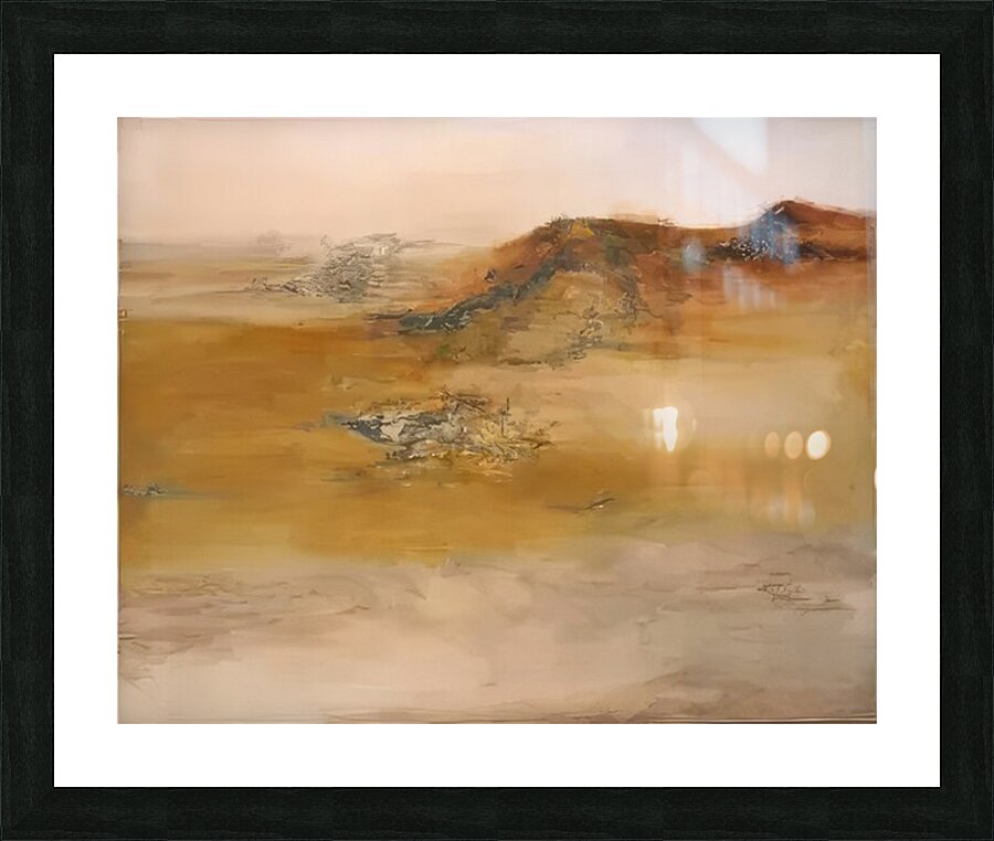 Zao Wo Ki 40 Picture Frame print