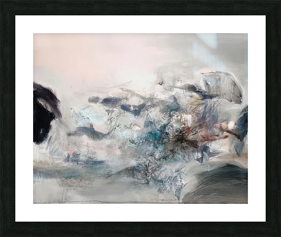 Zao Wo Ki 43 Picture Frame print