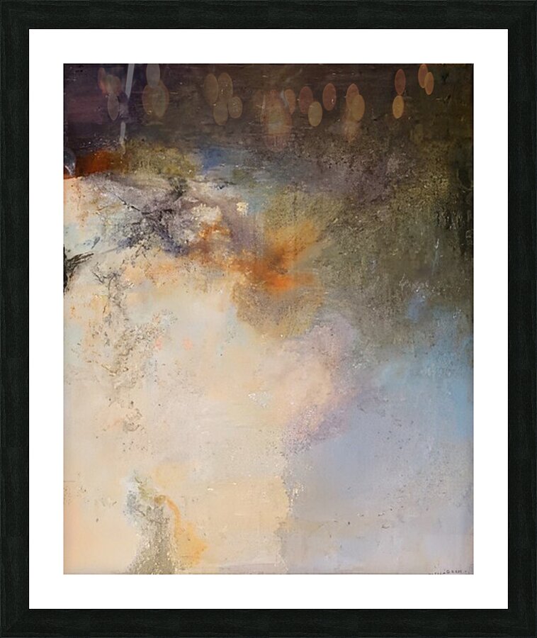 Zao Wo Ki 45 Picture Frame print