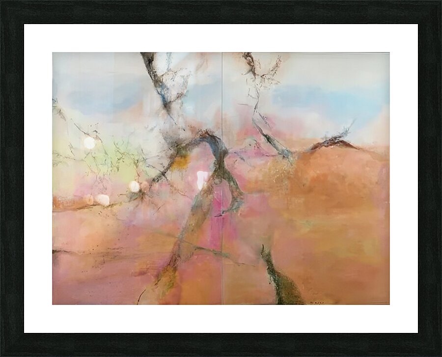 Zao Wo Ki 47 Picture Frame print