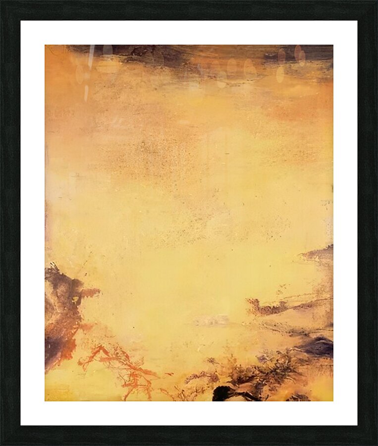 Zao Wo Ki 48 Picture Frame print