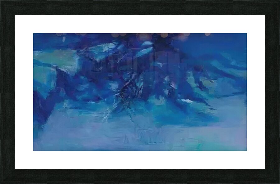 Zao Wo Ki 49 Picture Frame print