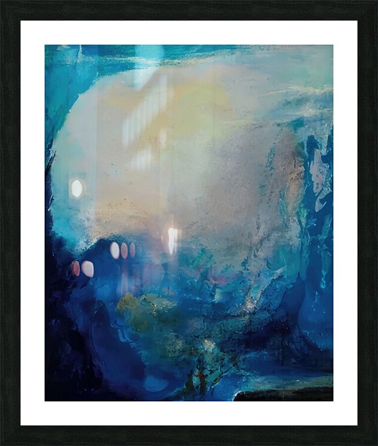 Zao Wo Ki 53 Picture Frame print