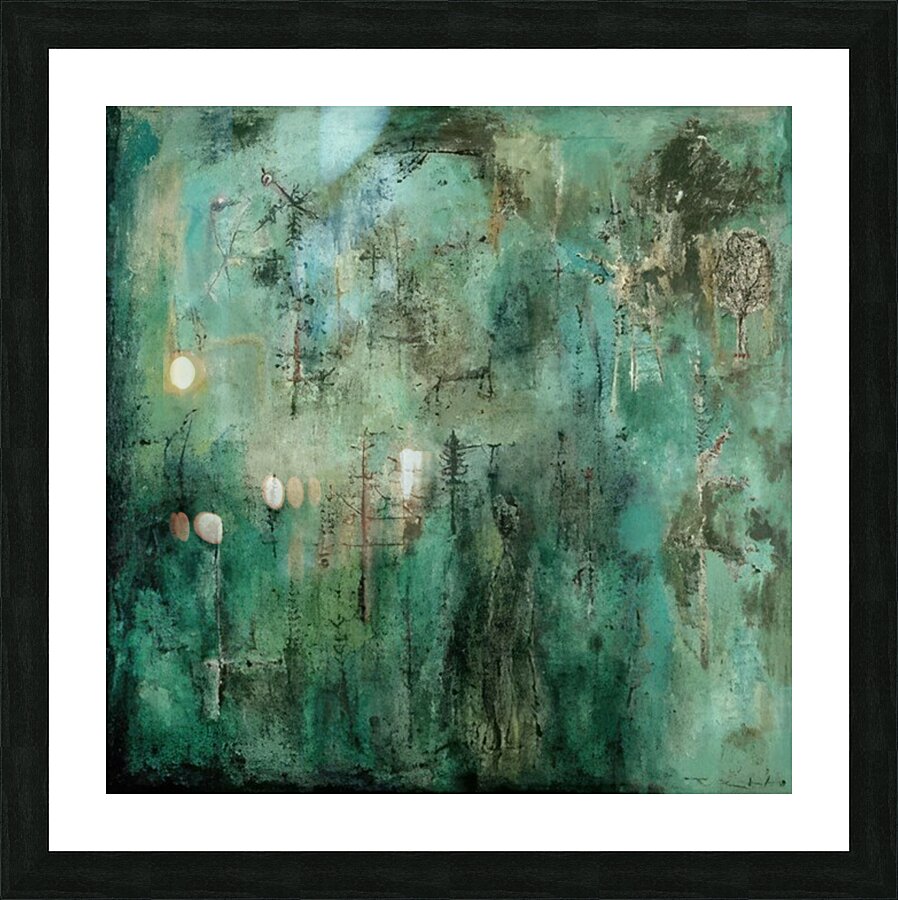 Zao Wo Ki 54 Picture Frame print