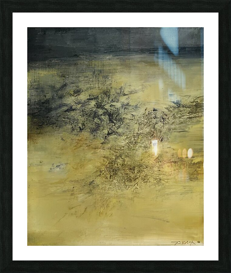 Zao Wo Ki 55 Picture Frame print