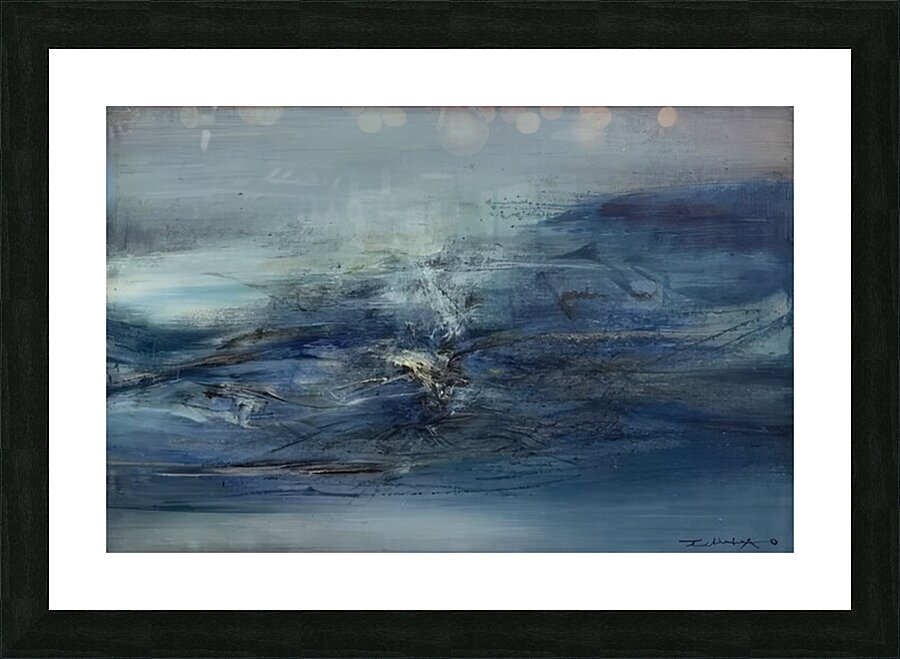 Zao Wo Ki 56 Picture Frame print