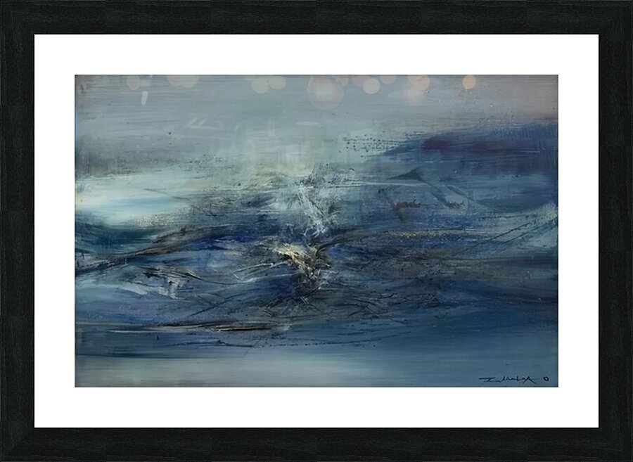 Zao Wo Ki 57 Picture Frame print