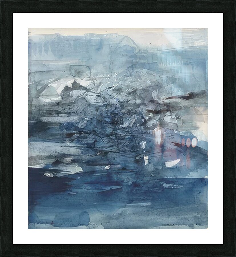 Zao Wo Ki 60 Picture Frame print