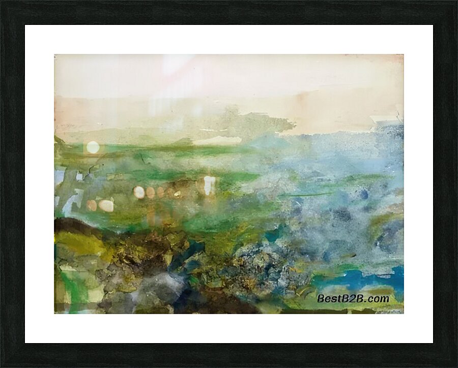 Zao Wo Ki 62 Picture Frame print