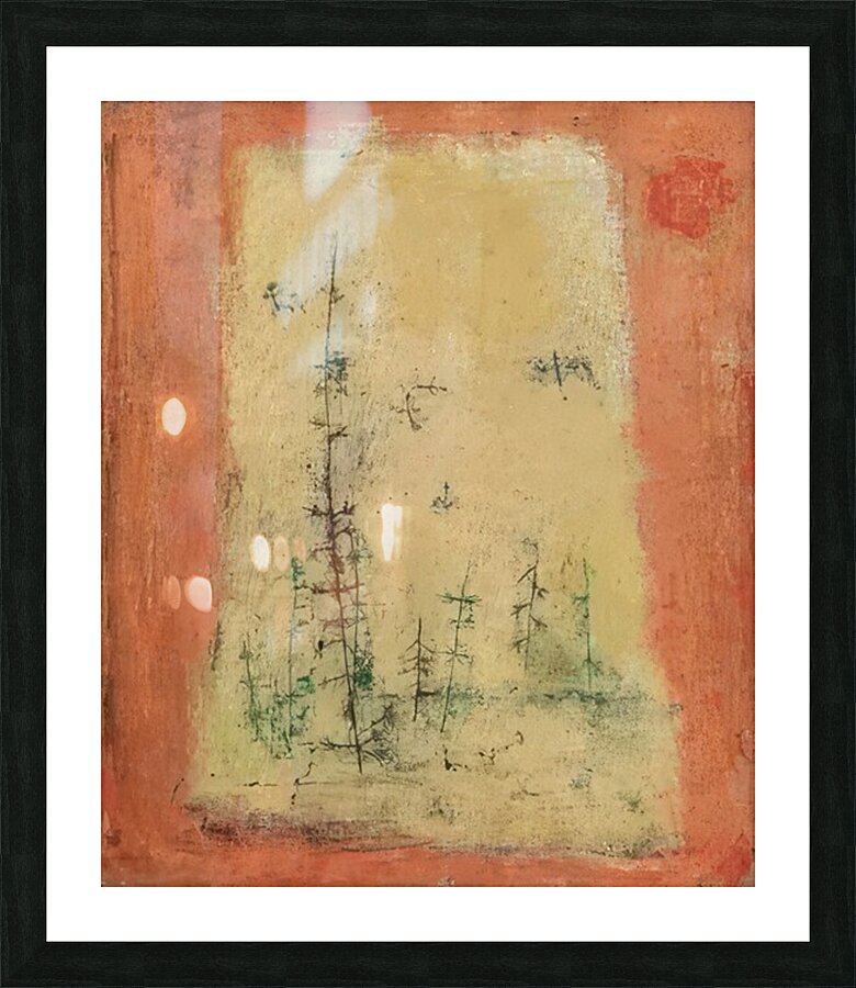 Zao Wo Ki 64 Picture Frame print