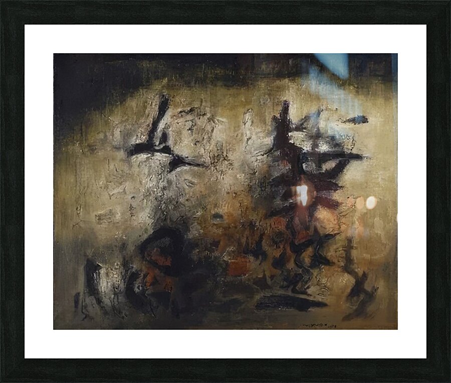 Zao Wo Ki 65 Picture Frame print