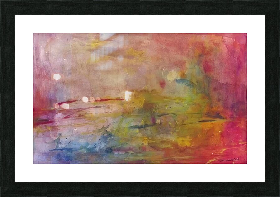 Zao Wo Ki 1 Picture Frame print