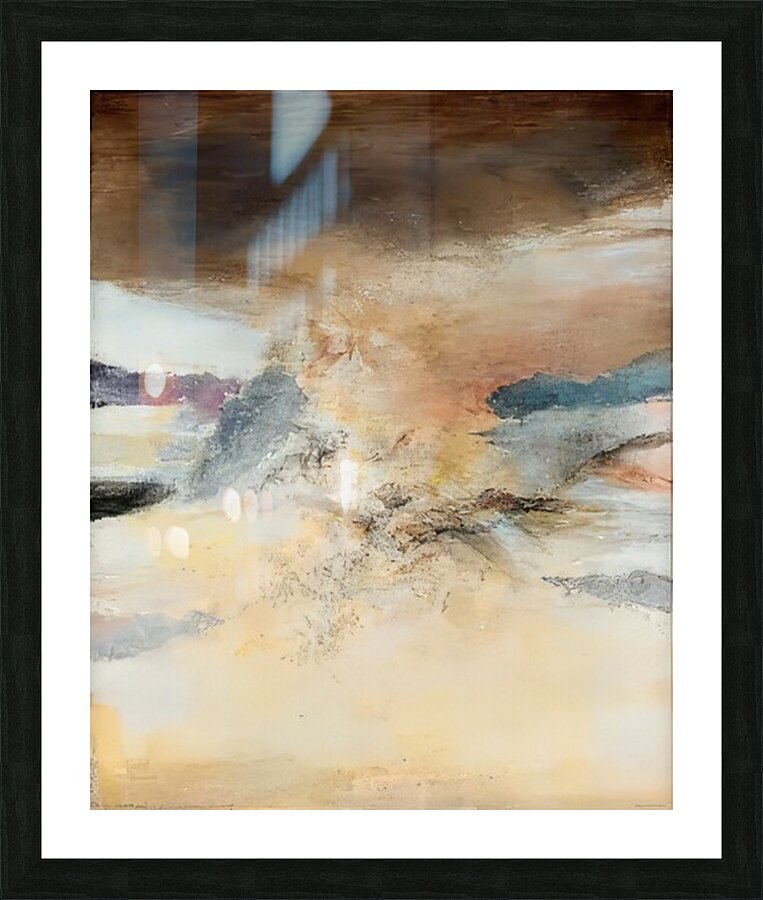 Zao Wo Ki 6 Picture Frame print